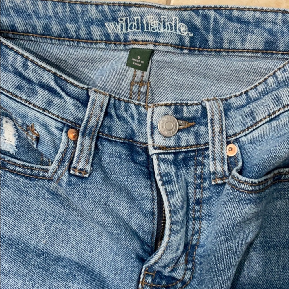 Wild Fable High Rise Straight Leg Jeans - Picture 6 of 6